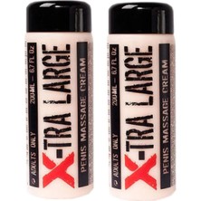 No35 X-Tra Large Erkeklere Özel Bölge Büyütme Kremi 200 ml 2 Adet