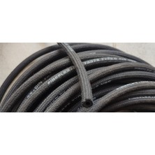 Fireflex 4mm(İç Çap) - 9mm Fireflex Üstü Tekstil Örgülü Akaryakıt Hortumu 1 Metre