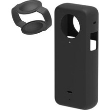 Mototork İNSTA360 X4 Aksiyon Kamera Için Koruyucu Silikon Kılıf - Çok Yönlü Kapak