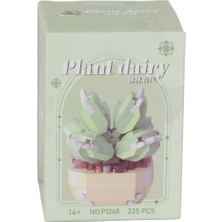 GRAYLINE Line P1248 Simülasyon Çiçek Serisi 335 Parça Block Oyuncak 99856641