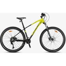 Kron Xc 500 Hidrolik Fren 20 Vites Cues 29 Jant Dağ Bisikleti Mat Siyah-Sarı 43 cm
