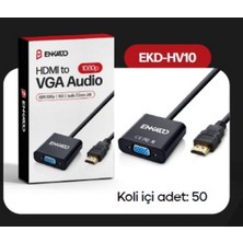 Ayt Enkado EKD-HV10 HDMI - VGA Çevirici Adaptör