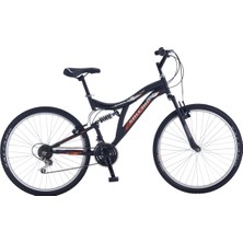 Salcano Hector V Fren 26 Jant Dağ Bisikleti Siyah-Kırmızı-Beyaz