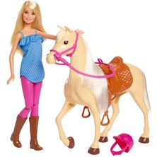  mattel fxh13 barbie güzel atım oyun seti