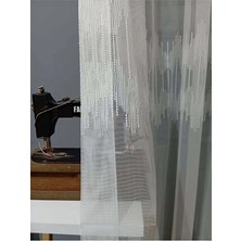 Farbateks Dikim Taç Lavinia Model 3kat Pilei Tül Perde