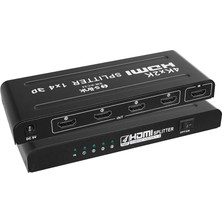 Ayt S-Link SW-KC34 4 Port 4KX2K HDMI Görüntü Çoğaltıcı Splitter Full Hd 3D Destekli