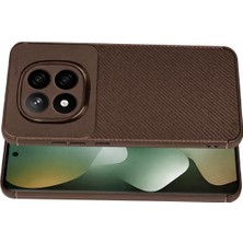 GRAYLINE Line  Xiaomi Redmi Note 15 4g Auto Focus Karbon Kapak - Kahverengi 99856641