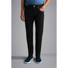 Paul & Shark Erkek Slim Fit Jean Pamuk Karışımlı 5 Cepli Siyah Pantolon 24414021-011