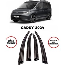 Balp Volkswagen Caddy 2024 Cam Rüzgarlığı  2li