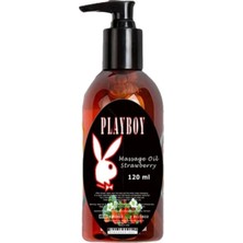 No35 Playboy Çilek Aromalı Masaj Yağı 120 ml