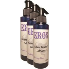 No35 Strawberry Flavor Natural Personal Lubricant 375 ml Çilek Aromalı Kayganlaştırıcı x 3 Adet