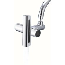 Ucuz Tekno Çok Fonksiyonlu Musluk Başlığı | 4 Su Modu | Geniş Uyumlu Adaptör Seti | Mutfak ve Banyo Uyumlu