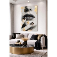 Ahsen resim çerçeve Kırılmaz Cam Tablo 5mm (Kalın) - Ev Işyeri Duvar Dekorasyonu - Soyut Tasarımlar (Dikey)