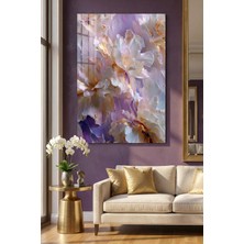 Ahsen resim çerçeve Kırılmaz Cam Tablo 5mm (Kalın) - Ev Işyeri Duvar Dekorasyonu – Çiçek Tasarımlar (Dikey)