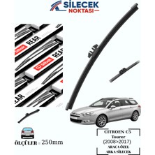 Cıtroen C5 Tourer ( 2008>2017 ) Araca Özel Arka Silecek Silbak  250MM SB10ARK