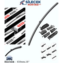 Silbak  Muz Ön Silecek   450MM SB450M
