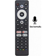 Beko Android Tv Kumandası Ses Komutlu D697B Serisi E795B Serisi Uyumlu