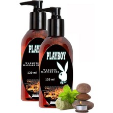 Warming Massage Gel 2 Adet 120 ml Isıtıcılı Kaydırıcı Tüm Vücut Masaj Jeli