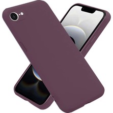 Buğz Iphone 16E Kılıf First Silikon - Mürdüm
