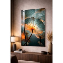 Ahsen resim çerçeve Kırılmaz Cam Tablo 5mm (Kalın) - Ev Işyeri Duvar Dekorasyonu – Çiçek Tasarımlar (Dikey)