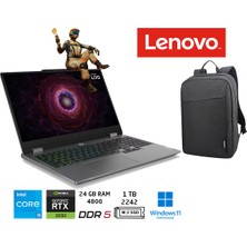 Lenovo loq 15IAX9 83GS00PDTR Intel Core I5-12600HX 24GB 1tb SSD RTX3050-6GB 15.6" IPS W11 Pro+Duddi Çanta