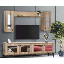 Yuvaset Home Maye Hira Aynalı Ünite Çam