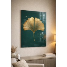 Ahsen resim çerçeve Kırılmaz Cam Tablo 5mm (Kalın) - Ev Işyeri Duvar Dekorasyonu - Ginkgo Biloba Tasarımlar (Dikey)
