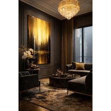 Ahsen resim çerçeve Kırılmaz Cam Tablo 5mm (Kalın) - Ev Işyeri Duvar Dekorasyonu – Soyut Modern Tasarımlar (Dikey)