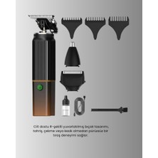 Zero Land Hnrlishp Erkekler Için 3 In 1 Şarjlı Bakım Seti – 7300 Rpm Güçlü Motor ve Sessiz Çalışma