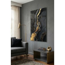 Ahsen resim çerçeve Kırılmaz Cam Tablo 5mm (Kalın) - Ev Işyeri Duvar Dekorasyonu - Soyut Tasarımlar (Dikey)