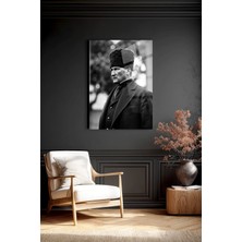 Ahsen resim çerçeve Atatürk Siyah Beyaz Kırılmaz Cam Tablo