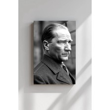 Ahsen resim çerçeve Atatürk Siyah Beyaz Kırılmaz Cam Tablo