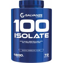 Galvanize Nutrition 100 Isolate Protein 72 Servis Belçika Çikolatası