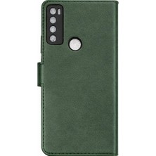 Buğz Tcl 20 Se Trend S Plus Kapaklı Kılıf - Yeşil