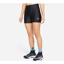Nike Dri-Fit Adv Crater Lookout Womens Shorts Yüksek Belli Siyah Kadın Şort DC9829-010