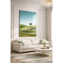 Ahsen resim çerçeve Kırılmaz Cam Tablo 5mm (Kalın) - Ev Işyeri Duvar Dekorasyonu – Doğa - Ağaç Tasarımları (Dikey)