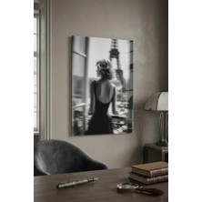 Ahsen resim çerçeve Kırılmaz Cam Tablo 5mm (Kalın) - Ev Işyeri Duvar Dekorasyonu - Kadın Modern Tasarımlar (Dikey)