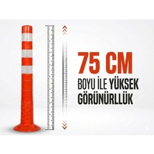 Ferizli Reklam 75 cm Delinatör (Esnek - Ekonomik) Montaj Vidaları Ile Birlikte