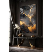 Ahsen resim çerçeve Kırılmaz Cam Tablo 5mm (Kalın) - Ev Işyeri Duvar Dekorasyonu - Soyut Tasarımlar (Dikey)