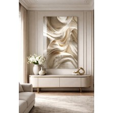 Ahsen resim çerçeve Kırılmaz Cam Tablo 5mm (Kalın) - Ev Işyeri Duvar Dekorasyonu - Soyut Tasarımlar (Dikey)