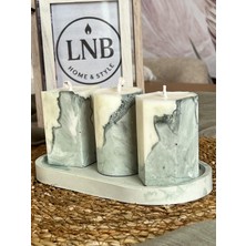 LNB Home and Style Beton Mum Yeşil