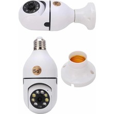 Ne Verelim Size Buğz Gece Görüşlü Akıllı Dönebilen Ev Kamerası Ampül Kamera