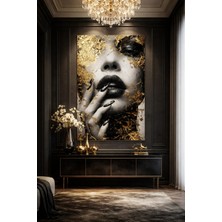 Ahsen resim çerçeve Kırılmaz Cam Tablo 5mm (Kalın) - Ev Işyeri Duvar Dekorasyonu – Modern Kadın Tasarımlar (Dikey)