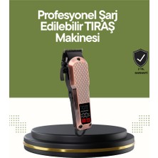 Zero Land Hnrlishp Şarjlı Saç Kesme Makinesi – 4 Kademeli Ayar, LCD Ekran ve Hızlı Şarj Desteği