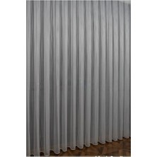 Farbateks Thor Çizgili Kalın Burgu 3kat Pilei Tül Perde