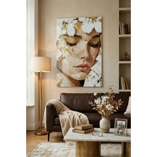 Ahsen resim çerçeve Kırılmaz Cam Tablo 5mm (Kalın) - Ev Işyeri Duvar Dekorasyonu - Soyut Modern Tasarımlar (Dikey)