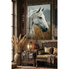 Ahsen resim çerçeve Kırılmaz Cam Tablo 5mm (Kalın) - Ev Işyeri Duvar Dekorasyonu – At Tasarımlar (Dikey)