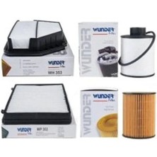 Mette Chevrolet / Captiva  Uyumlu 2.0 Dizel Periyodik Bakım Filtre Seti