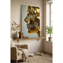 Ahsen resim çerçeve Kırılmaz Cam Tablo 5mm (Kalın) - Ev Işyeri Duvar Dekorasyonu - Soyut Tasarımlar (Dikey)