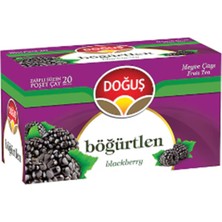 Verto Doğuş Böğürtlen Meyve Çayı Süzen Poşet Çay 20X1.90 gr